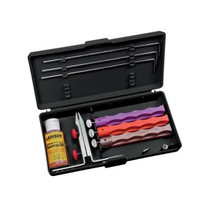 Set LANSKY Standard de ascutire de precizie a cutitelor cu 3 pietre diamantate