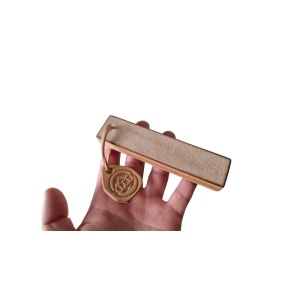 Strop cu doua fete din piele PREMIUM de dimensiuni mici - Img 4