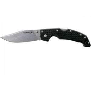 Briceag de buzunar Voyager large Clip Point - Plain Edge, Cold Steel - Img 9