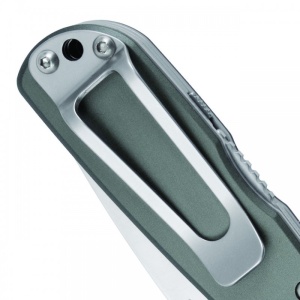 Briceag SOG - Twitch II-Drop Point, Satin, Maner aluminiu - Img 8