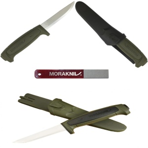 CU59 Set 2 Cutite Utilitare Morakniv Basic 546&511 +Diamant ascutire Morakniv - Img 1