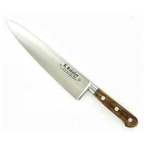 Cutit de gatit, lungime 25cm, maner din lemn de maslin, Sabatier Authentique - Olive. - Img 1