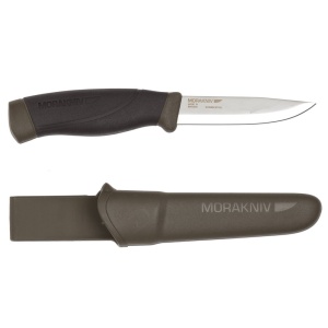 Pachet promo Cuțit Morakniv Companion, Heavy Duty MG si Spork original bio, Light My Fire - Img 2