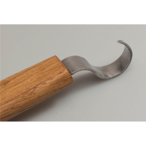 SK1Oak Cutit de cioplit linguri 25mm, cu maner de stejar BeaverCraft - Img 5