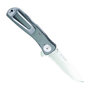 Briceag SOG - Twitch II-Drop Point, Satin, Maner aluminiu - Img 5