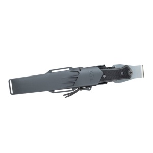 Cutit de supravietuire si bushcraft Fallkniven A1xb – Tungsten Carbide, lama neagra - Img 5