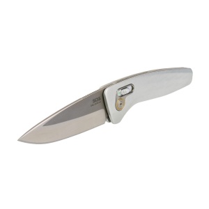 Briceag automat SOG One-Zero AU - Silver + Chrome - Img 5