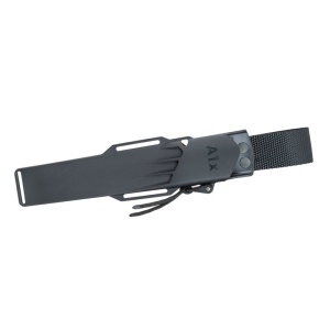 Cutit de supravietuire si bushcraft Fallkniven A1xb – Tungsten Carbide, lama neagra - Img 2
