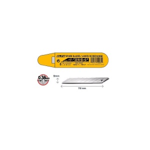 DKB-5 Set lame inox 9 mm, Olfa - Img 1