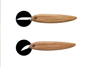 Set 2 cutite de sculptura pentru detalii FP01, Flexcut