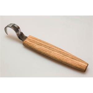 SK1Oak Cutit de cioplit linguri 25mm, cu maner de stejar BeaverCraft - Img 7