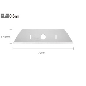 SKB-2S/10B Lame cutite siguranta, inox, Olfa - Img 1