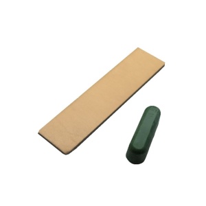 SP200x45.1 Set strop din piele pentru ascutire 200x45 mm cu pasta de ascutire Chrox/Dialux Verde - Img 2