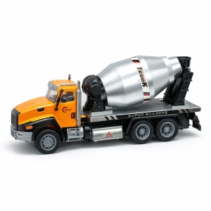 Camion betoniera de constructii, model die-cast din metal, 26.5cm - Img 2
