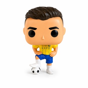 Figurină decorativă fotbalist 30 cm, din plastic, stil modern - Img 2