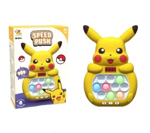Joc interactiv pop it cu lumini si sunete, consola copii tip personaj electric