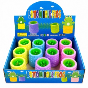 Jucărie Antistres Squishy Broscuță Pop-Up – Fidget Senzorial Amuzant pentru Copii - Img 2
