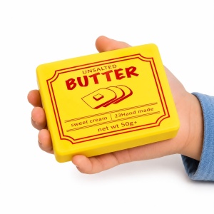 Jucărie Squishy Butter 7 x 9 x 4 cm – Antistres, Super Moale, Slow Rising pentru Copii - Img 3