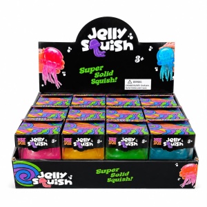 Jucărie Squishy Meduză 7 cm – Antistres, Moale și Flexibilă, Jelly Squish pentru Copii, Culoare aleatorie - Img 3