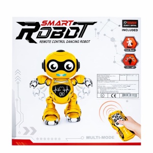 Robot interactiv cu telecomanda, dans, lumini si muzica, rosu - Img 4