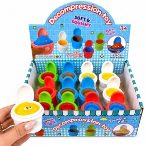 Jucărie Antistres Squishy Toaleta Amuzanta – Figură Elastică și Senzorială pentru Copii