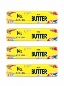 Jucărie Squishy Butter Rainbow 23 cm – Anti-Stres, Super Moale, Slow Rising, Model Unt Colorat