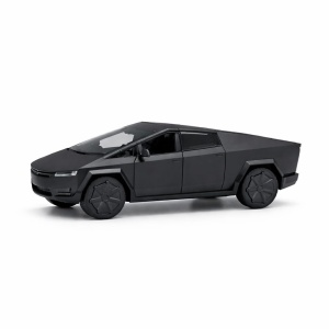 Masinuta pickup futurist aliaj metalic scara 1:32, neagra mata, design modern