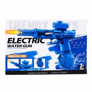 Pistol Electric cu Apă pentru Copii, Reîncărcabil USB, Tragere Automată, Rază 8–10 m, 3+ Ani - Img 2