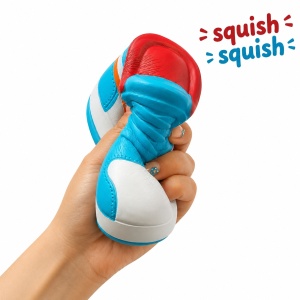 Set 12 Jucarii Antistres Squishy Sneaker Slow Rising 8x13cm, Culori Aleatorii - Img 2
