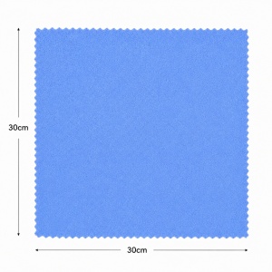 Set de 3 Prosoape de Bucatarie Semi Abrazive 30x30 CM, Lavete din Microfibra, Diferite Culori - Img 3