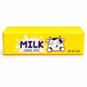 Jucarie antistres Butter Squishy 13cm, model Cheese Stick, slow rising - Img 2