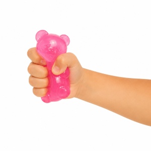 Jucarie antistres Squishy Gummy Bear 8 cm, slow rising, culori aleatorii pentru copii - Img 3
