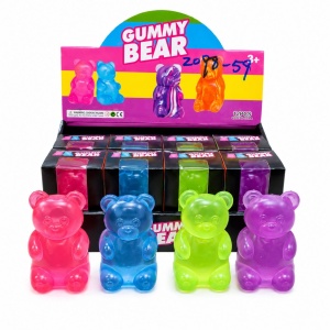 Jucărie Antistres Ursuleț Squishy Gummy Bear 7cm – Figurina Elastică și Moale, 3+ Ani - Img 2