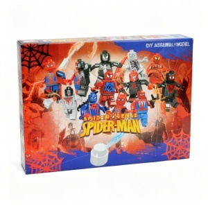 Set 12 figurine eroi diversi compatibile jocuri constructii, multicolor - Img 2