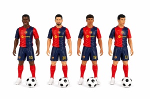 Set Figurine Fotbaliști 24 cm – cu Mingi de Fotbal și Suporturi - Img 2