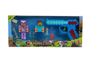 Set Figurine si Arme Pixelate – Pachet Aventuri 38x17 cm - Img 2