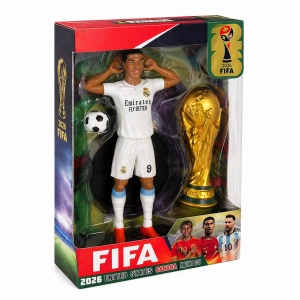 Figurina fotbalist Croatia + trofeu , jucarie colectie copii - Img 2