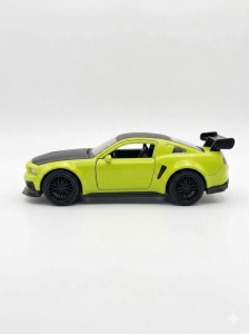 Masinuta metalica sport verde macheta auto die cast 15.5x7 cm