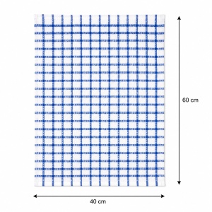 Prosop de Bucătărie din Bumbac 40x60 cm – Prosop Absorbant în Carouri, Diverse culori - Img 3