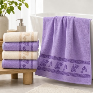 Set 12 Prosoape de Baie 70x140 cm – Prosoape Mari din Poliester, 6 Culori Elegante, Moi și Absorbante - Img 3