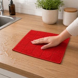 Set 5 prosoape bucătărie din microfibră 30x30 cm – super absorbante, uscare rapidă - Img 3