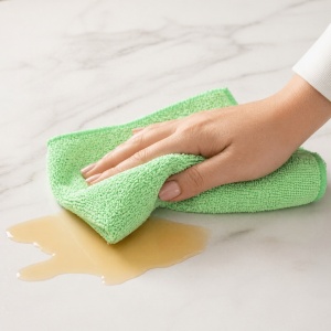 Set 5 prosoape bucătărie microfibră 40x40 cm – lavete pufoase, super absorbante - Img 3