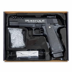 Pistol jucarie tip air sport, model realist, design ergonomic, negru - Img 2