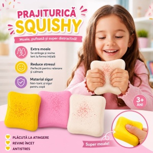 Jucărie Antistres Squishy Prăjiturică Moale – Slow Rising, Model Aleatoriu, 3+ Ani - Img 4