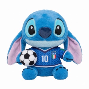 Set 4 jucarii de plus personaje albastre fotbal 25 cm cadou copii - Img 5
