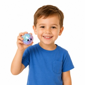 Jucarie antistres Squishy Dumpling 5,5 cm slow rising, culori aleatorii pentru copii - Img 2