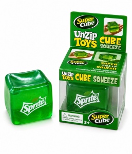 Jucărie Squishy Cub Verde Transparent – Cub Anti-Stres Moale și Elastic pentru Copii și Adulți - Img 3