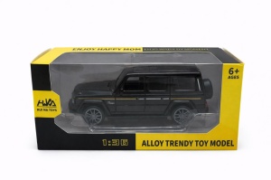 Masina metalica SUV neagra 1:36 pull back cu usi functionale - Img 2