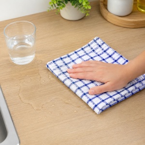 Prosop de Bucătărie din Bumbac 40x60 cm – Prosop Absorbant în Carouri, Diverse culori - Img 4