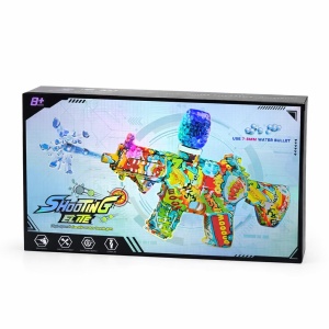 Pusca jucarie cu bile gel apa electrica model colorat cu rezervor - Img 2